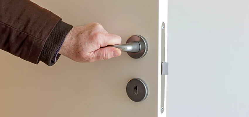 Restroom Locks Privacy Bolt Installation in Carpinteria, California